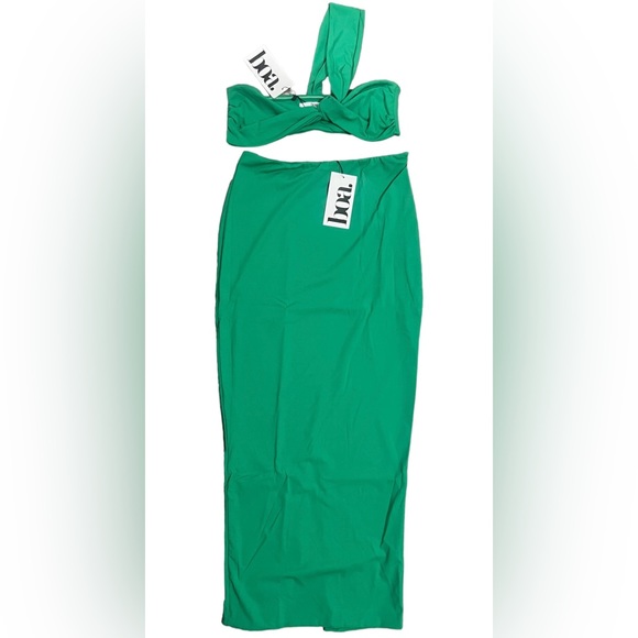 Because of Alice bralette and midimaxi Skirt Set - Large,All Products : American Fashion Style Bags On Sale